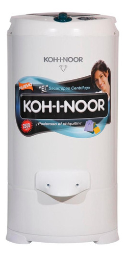 Secarropas Koh-i-noor Centrifugado 6.5kg Blanco B-665/2 Acero Inoxidable