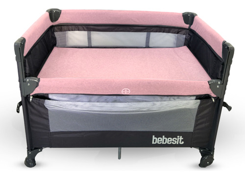 Bebesit Practicuna Colecho Rosa-gris 2021-b Rosa Premium