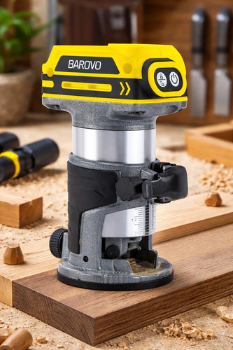 Fresadora Barovo 30000rpm 6/8mm Veloc. Variable Profesional