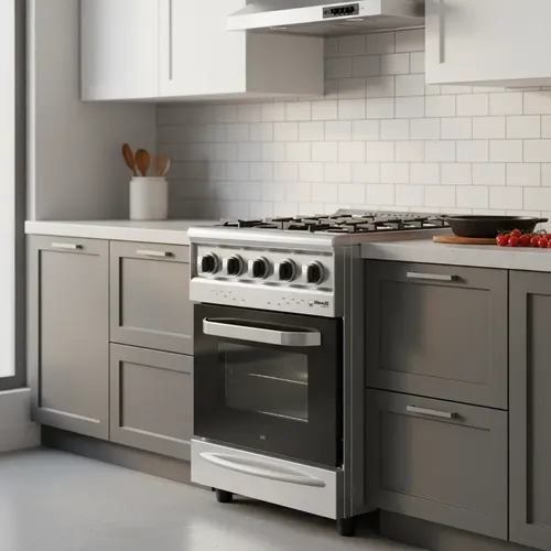 Cocina Morelli  4 Hornallas Gris