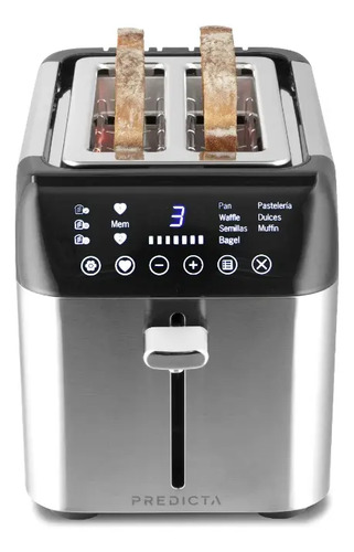 Tostadora Digital Philco Predicta 925w Gris
