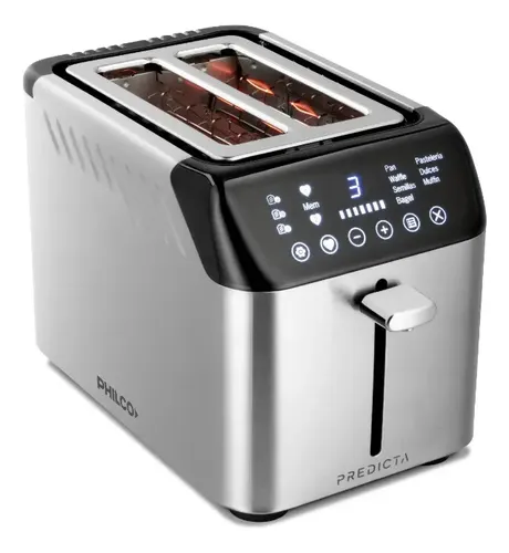 Tostadora Digital Philco Predicta 925w Gris
