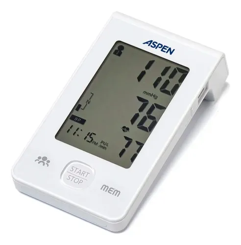 Tensiometro Aspen  De Brazo Digital Automatico Blanco Blanco