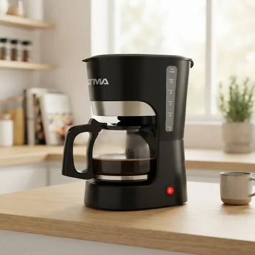 Cafetera Atma De Filtro 1.5 Lts Ca8143n Negra 908143 Negro