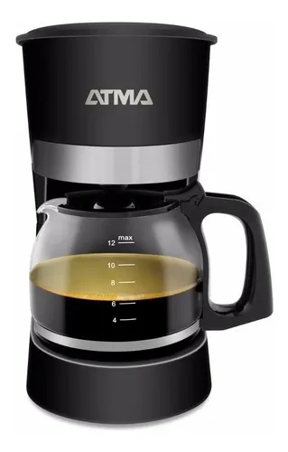 Cafetera Atma De Filtro 1.5 Lts Ca8143n Negra 908143 Negro