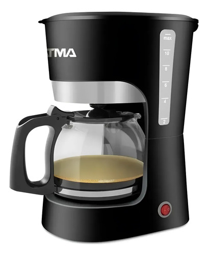 Cafetera Atma De Filtro 1.5 Lts Ca8143n Negra 908143 Negro
