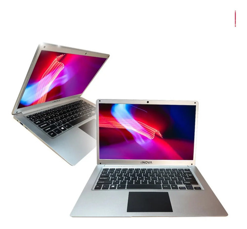 Notebook Enova De 14  Con Intel Celeron N4020, 4 Gb De Ram Y Ssd De 128 Gb Negro