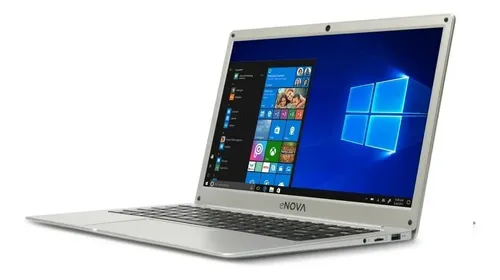 Notebook Enova De 14  Con Intel Celeron N4020, 4 Gb De Ram Y Ssd De 128 Gb Negro