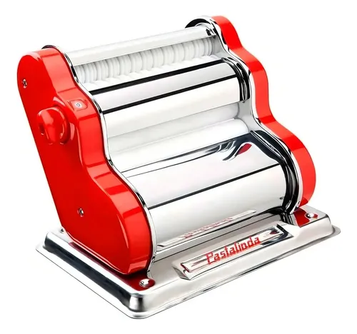 Pastalinda Fabrica De Pastas Clasica Fideos Masa Color Rojo