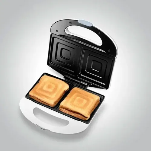 Sandwichera Atma Sm8911p Antiadherente Blanco
