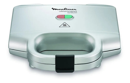 Sandwichera Moulinex Ultracompact Sm154180 Silver Gris