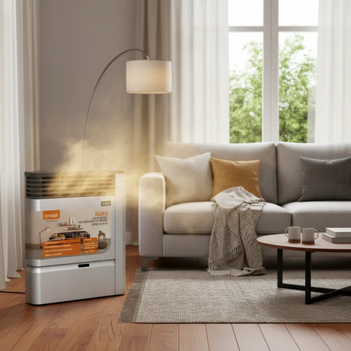 Calefactor Emege 5000 Sin Salida 3150 Multigas Linea Euro Gris