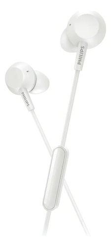Auricular Philips Tae4105wt/00 Blanco Graves Micrófono
