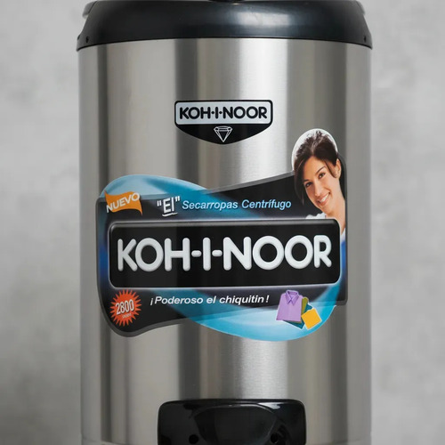 Secarropas Koh-i-noor A-655 Centrífugo 5.5kg Acero Inoxidable 2800rpm