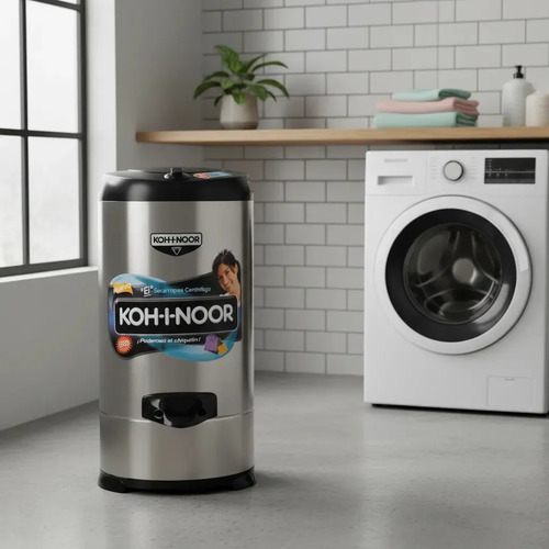 Secarropas Koh-i-noor A-655 Centrífugo 5.5kg Acero Inoxidable 2800rpm