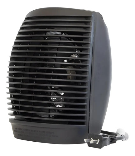 Caloventor Eléctrico Indelplas Ic-02 1800w Negro 2 Niveles