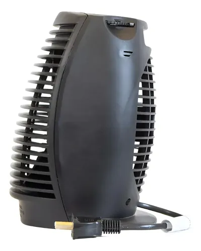 Caloventor Eléctrico Indelplas Ic-02 1800w Negro 2 Niveles