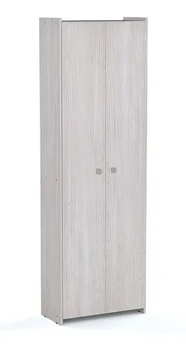 Biblioteca Muebles Orlandi Minimalista Melamina Puertas 4 Estantes 190cm Venecia