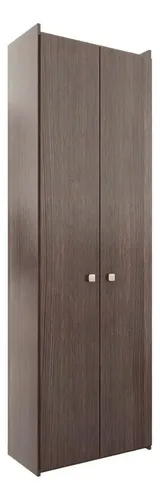 Biblioteca Orlandi Con Puertas 1,90m X 0,61m Color Wengue