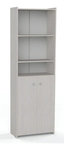Biblioteca Puertas Bajas Wengue 61 Cm X 190 Cm Orlandi 1423 Color Venecia