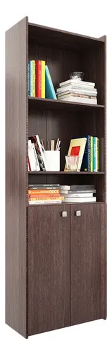 Biblioteca 1.90 X 0.61 Orlandi Wengue 2p 3 Est Art1423