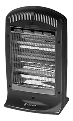 Calefactor Infrarrojo Crivel E16 1400w Negro Eléctrico