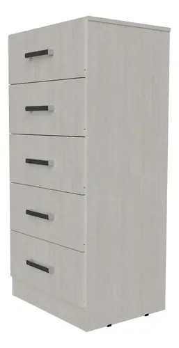 Chifonier Muebles Orlandi Melamina 5 Cajones Color Venecia 59x121.5x45cm