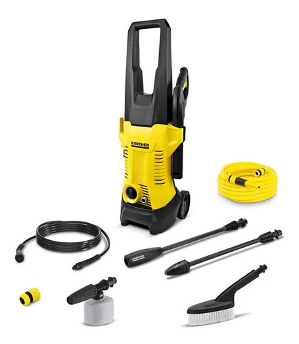 Hidrolavadora Eléctrica Kärcher Home & Garden K2 Car&garden 19940550 Amarillo Y Negro De 1200w Con 110bar De Presión Máxima 50hz/60hz Amarillo/negro 50 Hz/60 Hz