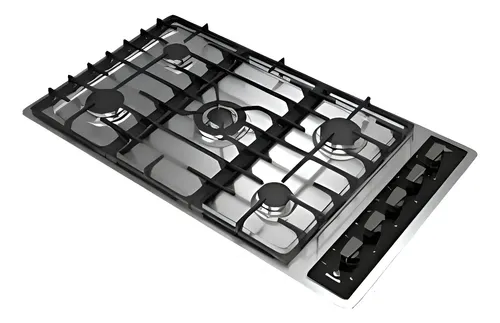 Anafe Independiente Morelli Prego 900 5h Inox Enc/elect Plateado