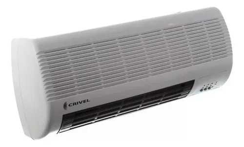 Caloventor Crivel Cvp-15 2000w Blanco Control Remoto Y Temporizador