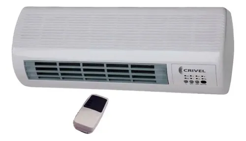 Caloventor Crivel Cvp-15 2000w Blanco Control Remoto Y Temporizador