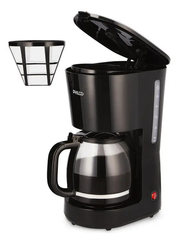 Cafetera De Filtro Philco Caph9416bp De 1,5 Litros Y 750w Color Negro