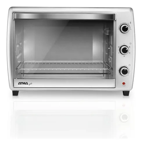 Horno Grill Eléctrico Atma Hg7022p 67l 2200w Plateado