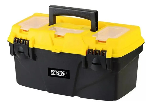 Carro Zorra Kushiro Plegable + Caja Herramientas Barovo 18  Amarillo