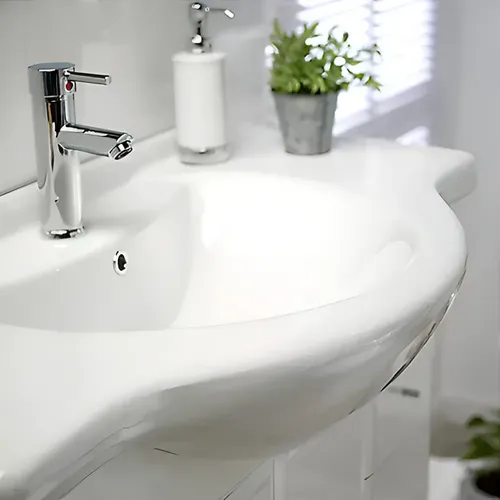 Griferia Gloa Gml03 Monocomando Baño Cromada Acabado Cromado Color Plateado