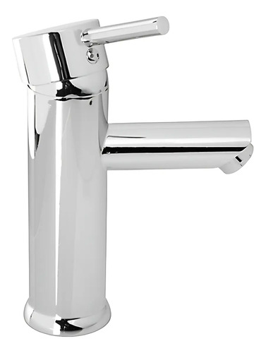 Griferia Gloa Gml03 Monocomando Baño Cromada Acabado Cromado Color Plateado