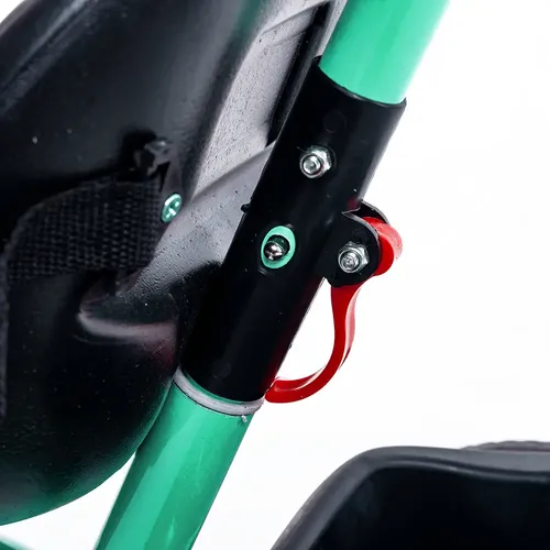 Triciclo Con Manija & Canasto Verde Sl 1701 - Bebesit