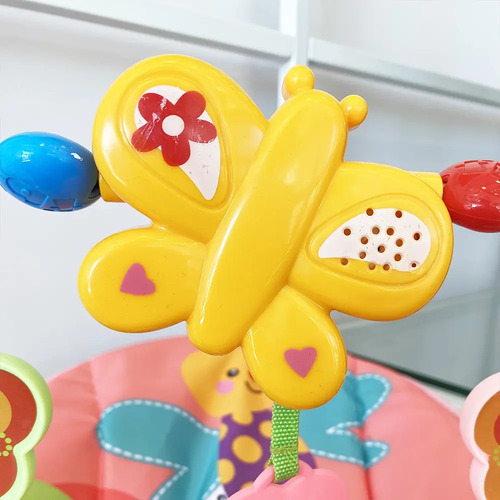 Mecedora Musical Bebesit 8203-b Con Vibracion Rosa Rosa