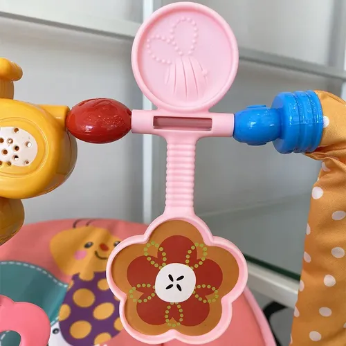 Mecedora Musical Bebesit 8203-b Con Vibracion Rosa Rosa