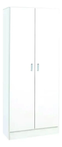 Mueble Multifunción 0.61x1.83 Melamina Platinum 2p 4e Blanco Blanco