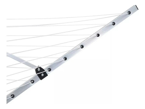 Tendedero Calesita Onebox Ob-tc1 Alum C/pie Tripode Y 4 Braz Gris