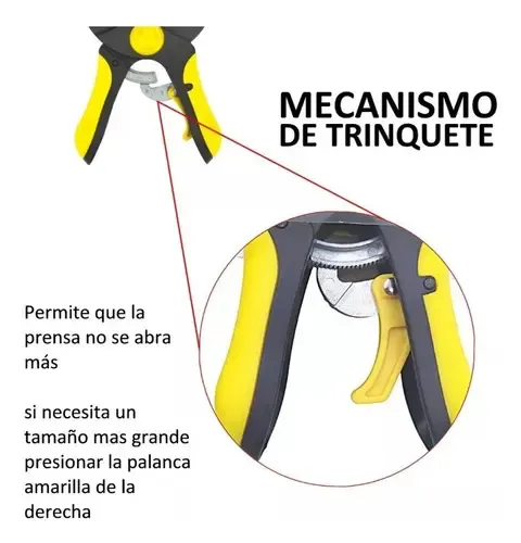 Juego 4 Prensas De Mano Ajustable Tipo A Carpinteria Barovo