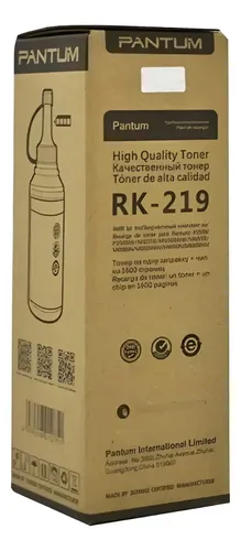 Toner Pantum Original Pd219 P/p2509w-m6509nw-m6559nw Negro