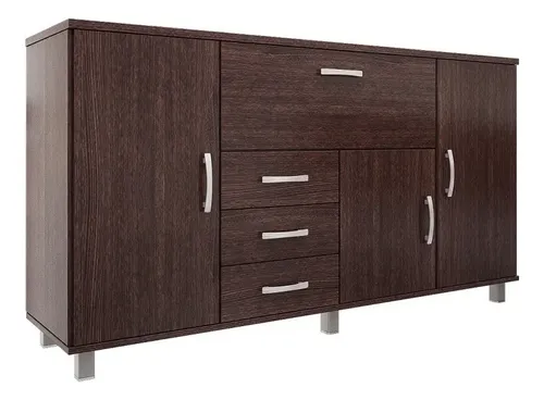 Bahiut 1.80 Melamina Orlandi 4p 3c 545 Wengue Wengue