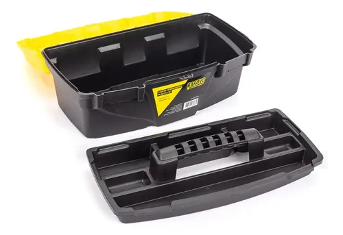 Caja Herramientas 15 Barovo Schp01-15 39*22*19 Cm Doble Cierre Tres Compartimientos Amarillo