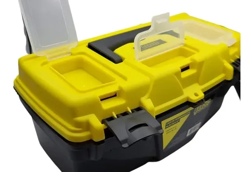 Caja Herramientas 12  Barovo Schp01 Plastica C/bandeja Amarillo