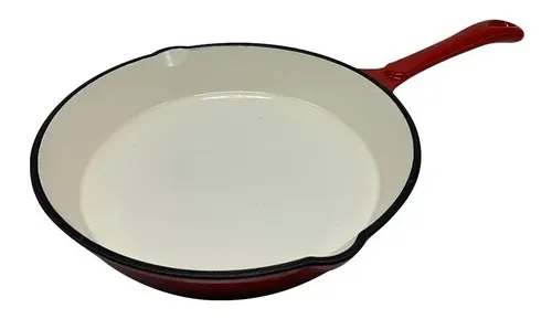 Sarten Vonne Ccn059  Fundicion Esmaltado 26.5 X 25 X 4.6 Roj Rojo