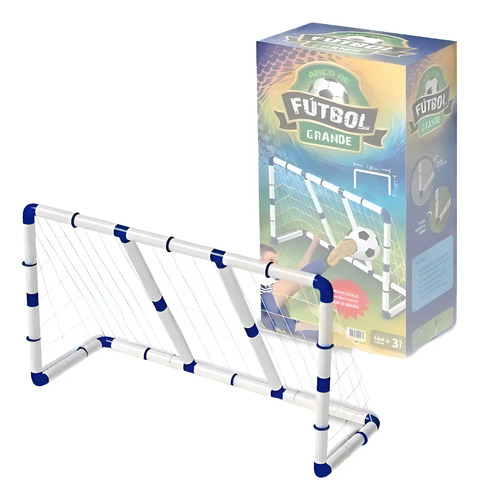 Arco Futbol Rasti 1.8 X 1.2 01-0197 Arco De Plastico Blanco
