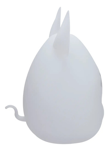 Set X2 Lampara Luz Led Infantil Raton Silicona 8 Colores Usb Varios Ratón