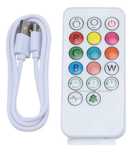 Set X2 Lampara Luz Led Infantil Raton Silicona 8 Colores Usb Varios Ratón